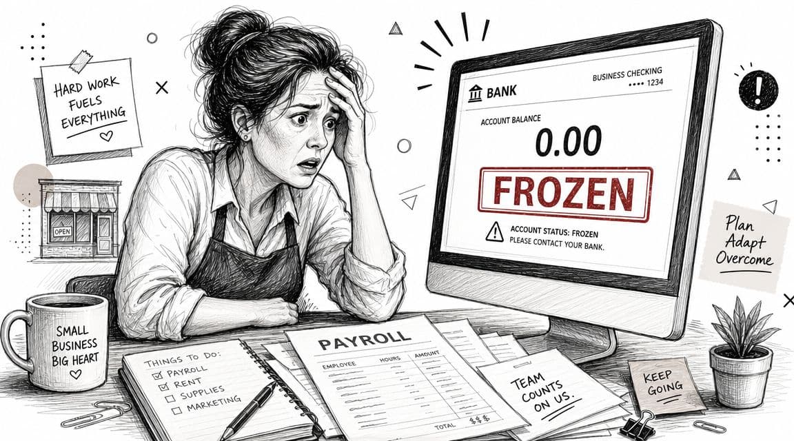 Your Bank Account Is Frozen Now What