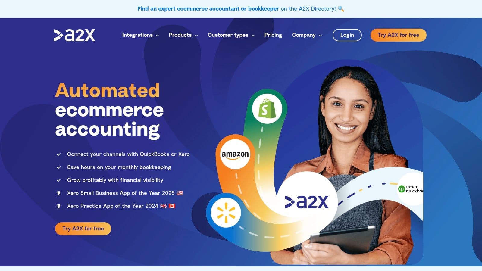 A2X – E-commerce Channel Reconciliation for QBO/Xero