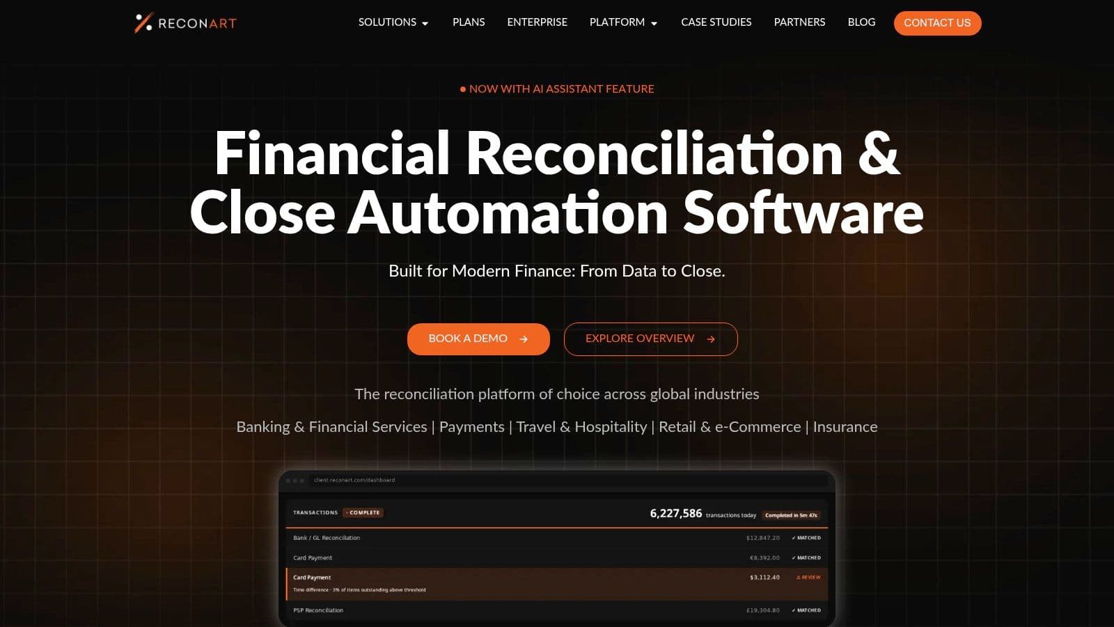 ReconArt – End-to-End Reconciliation and Close Automation