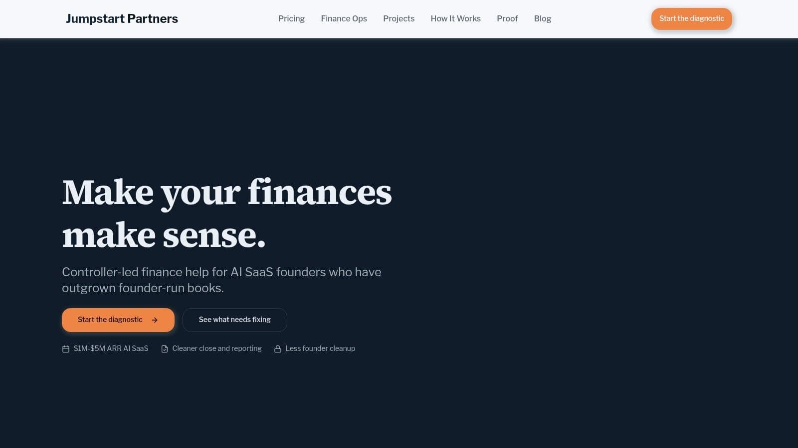 Screenshot from https://jumpstartpartners.finance