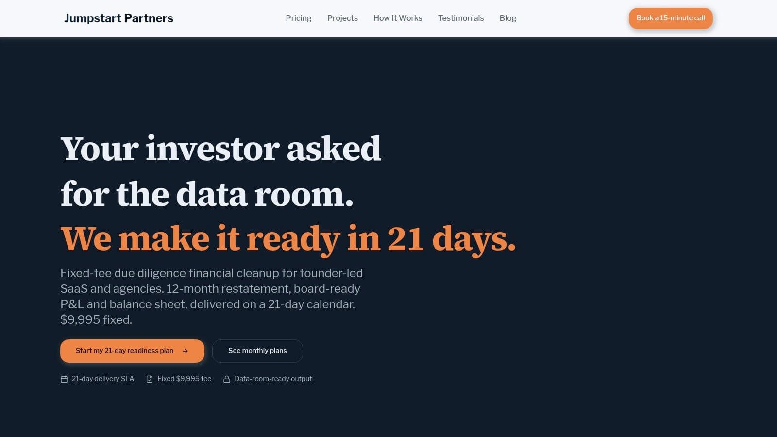 Screenshot from https://jumpstartpartners.finance